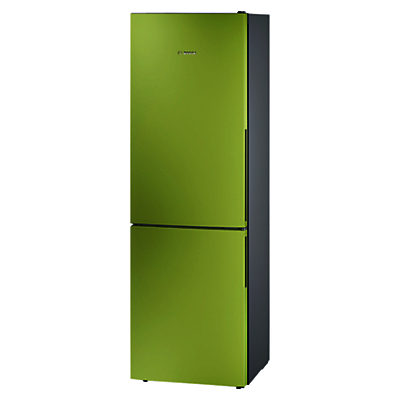 Bosch KGV36V32S Fridge Freezer, A++ Energy Rating, 60cm Wide Lime Green Bosch KGV36V32S Fridge Freezer, A++ Energy Rating, 60cm Wide Lime Green